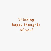 Disney Winnie the Pooh Happy Thoughts Thinking of You Card for only USD 2.99 | Hallmark