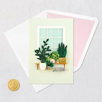 Houseplants With Cat Thinking of You Card for only USD 7.59 | Hallmark