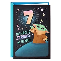 Star Wars™ Grogu™ Epic Day 7th Birthday Card for only USD 4.99 | Hallmark