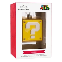 Nintendo Super Mario™ Question Block Blown Glass Hallmark Ornament for only USD 11.49 | Hallmark