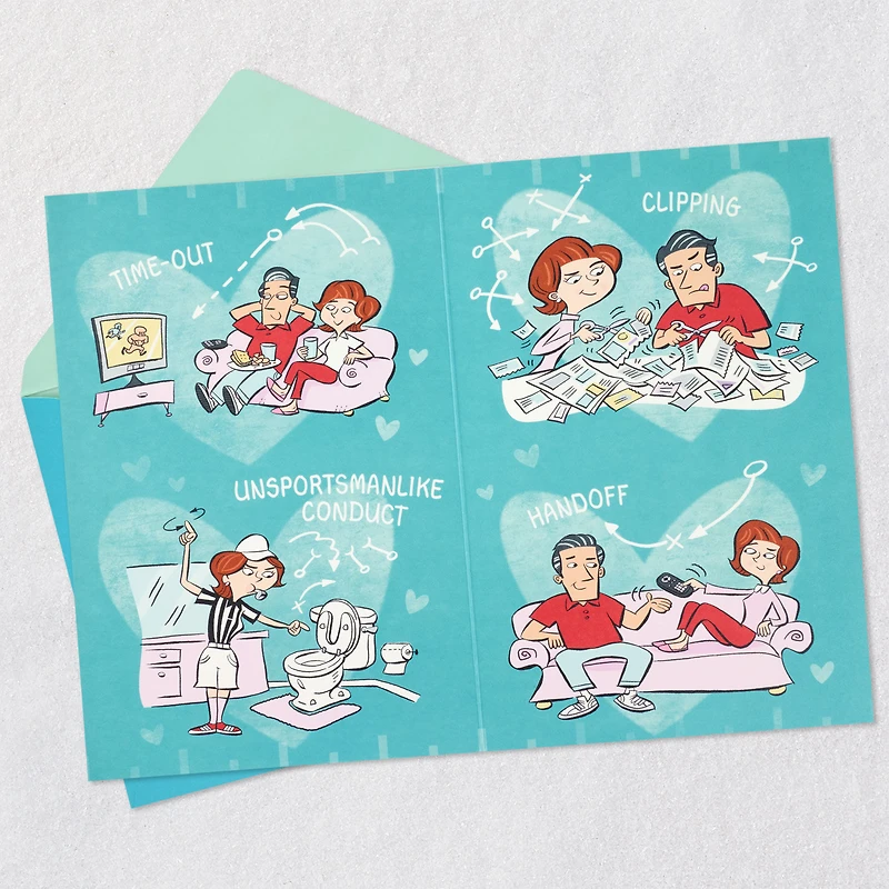 Marriage Is Like Football Funny Anniversary Card for only USD 5.99 | Hallmark