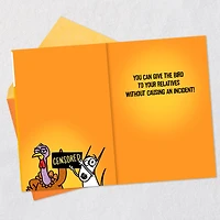 Maxine™ Give the Bird to Your Relatives Funny Thanksgiving Card for only USD 3.99 | Hallmark