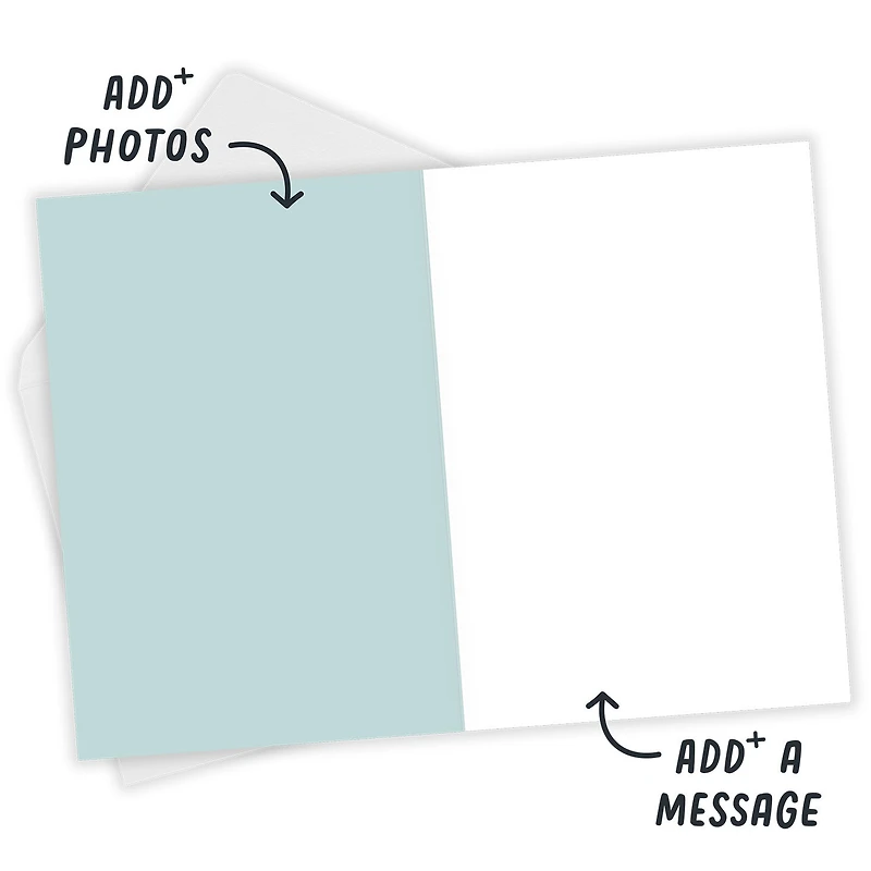 Mountain Scene Instant-Photo Frame Blank Custom Card for only USD 4.99 | Hallmark