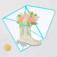 No One Else Could Fill Your Boots Paper Craft Encouragement Card with Mini Card for only USD 5.99 | Hallmark