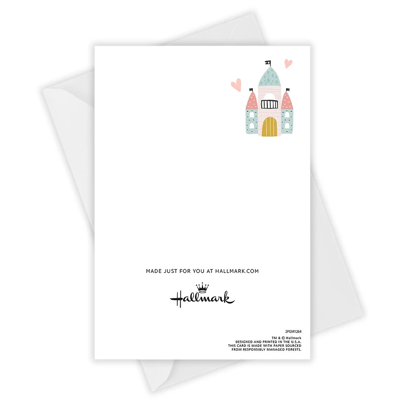 Personalized Princess Theme Photo Card for Kid for only USD 4.99 | Hallmark