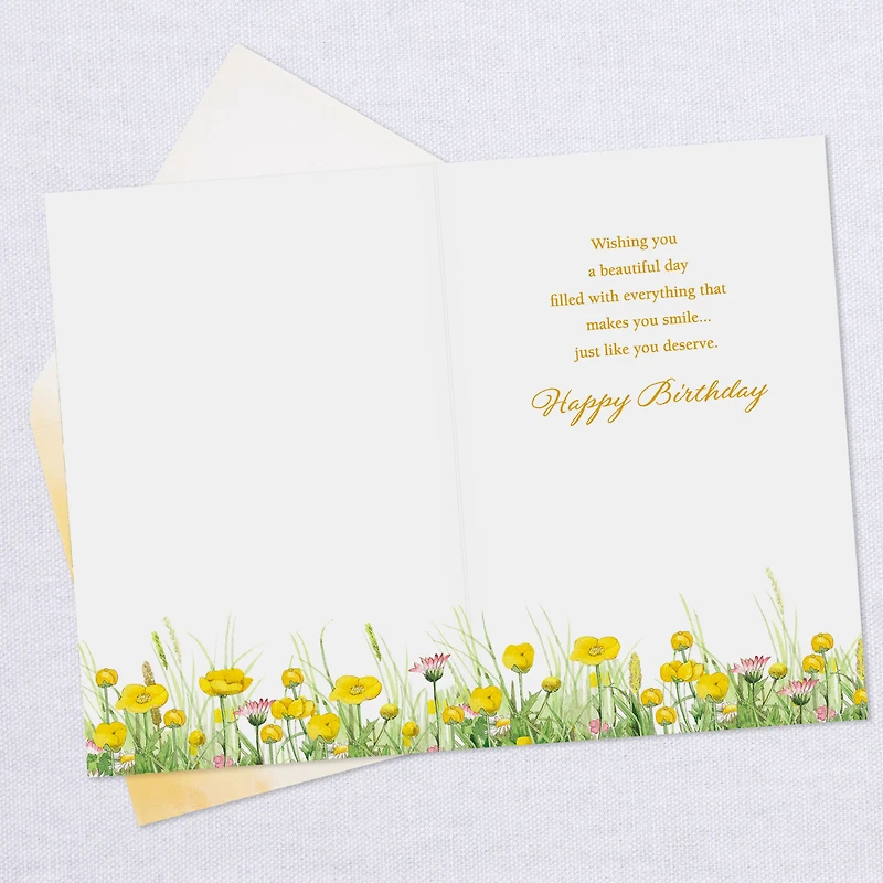 Marjolein Bastin Bunny and Flowers Birthday Card for only USD 2.99 | Hallmark