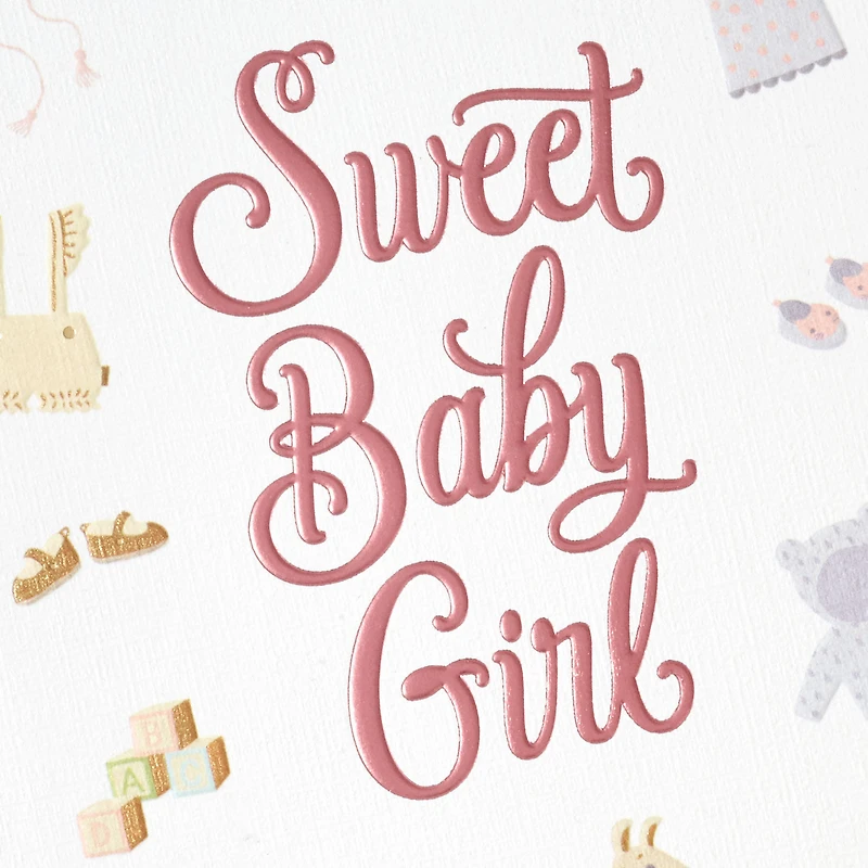 Sweetness and Love New Baby Girl Card for only USD 5.99 | Hallmark
