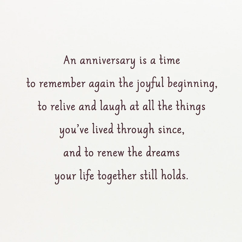 A Time to Remember Anniversary Card with Photo Frame Magnet for only USD 8.99 | Hallmark