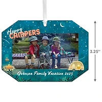 Happy Campers Metal Personalized Ornament, Custom Photo and Text for only USD 17.99 | Hallmark