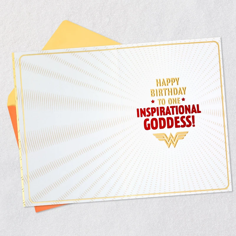 Wonder Woman™ Inspirational Goddess Birthday Card for Her for only USD 3.99 | Hallmark