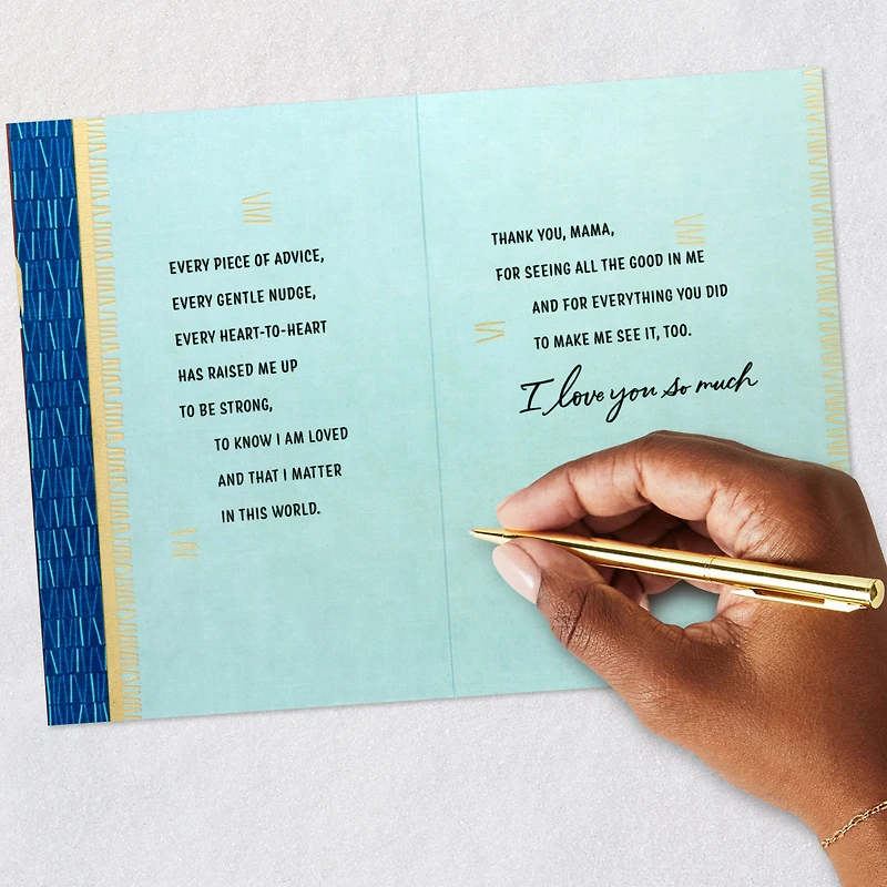 Thank You for Seeing All the Good in Me Mother's Day Card for Mama From Son for only USD 5.59 | Hallmark