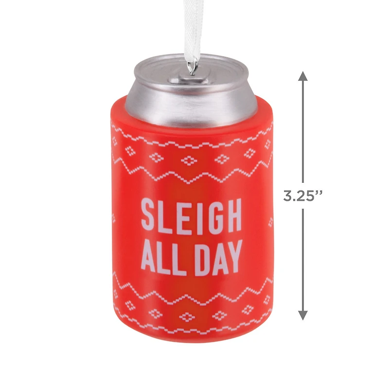 Sleigh All Day Can Sleeve Hallmark Ornament for only USD 14.99 | Hallmark