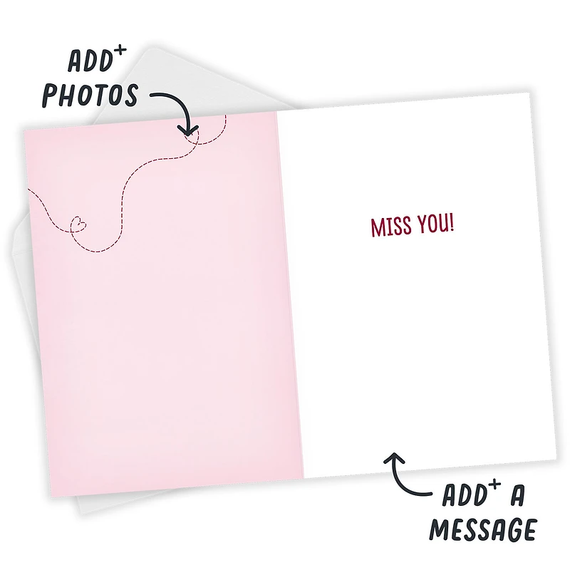 Wishes Here to There Custom Valentine’s Day Card for only USD 4.99 | Hallmark