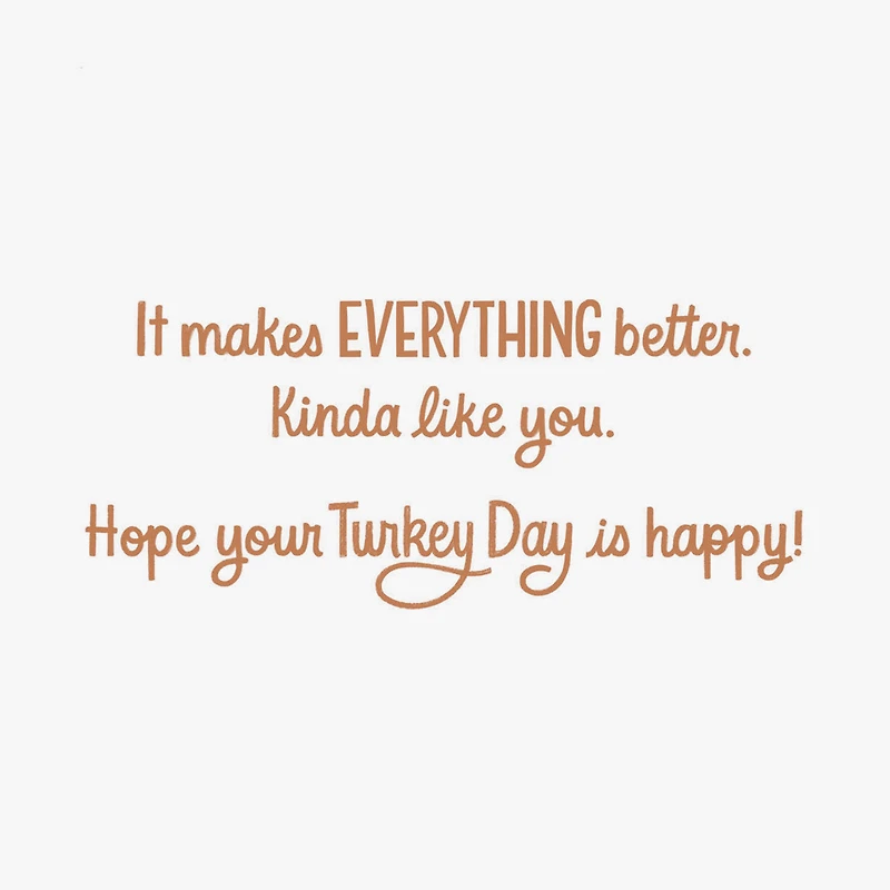 Gratitude Is Like Gravy Thanksgiving Card for only USD 2.99 | Hallmark
