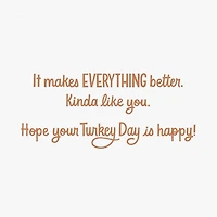 Gratitude Is Like Gravy Thanksgiving Card for only USD 2.99 | Hallmark