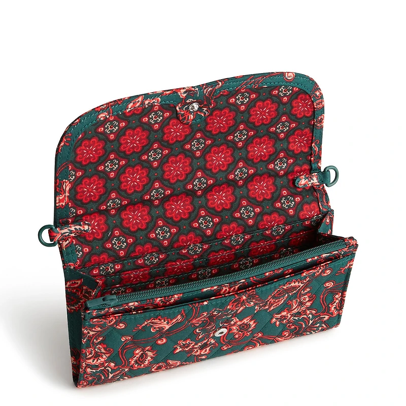 Vera Bradley Wildwood Wallet Crossbody in Victorian Vines for only USD 65.00 | Hallmark