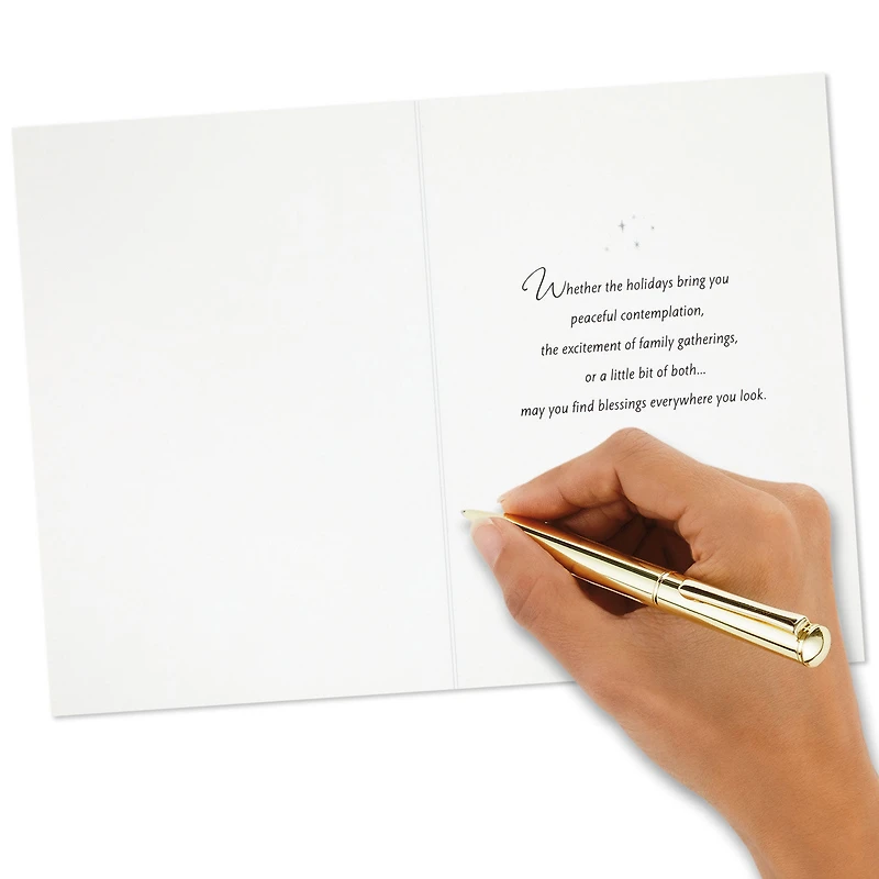 Snowy Pine Tree Blessings Everywhere Boxed Christmas Cards, Pack of 16 for only USD 12.49 | Hallmark