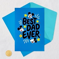 Disney Mickey Mouse Best Dad Ever Musical Father's Day Card for only USD 8.99 | Hallmark