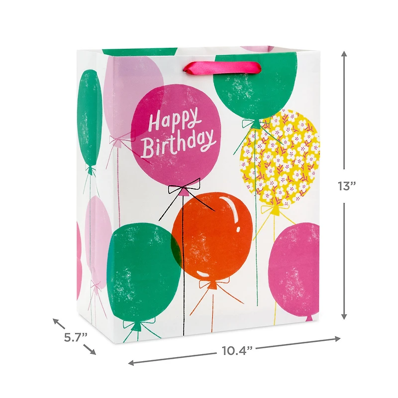 13" Floating Balloons Large Birthday Gift Bag for only USD 4.49 | Hallmark