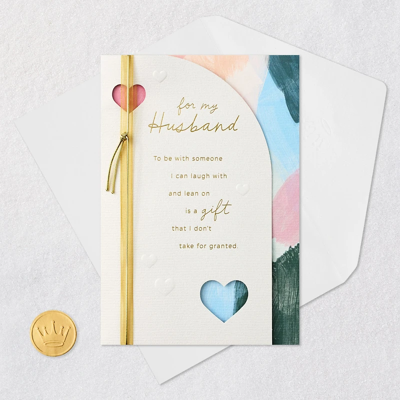 You're a Gift I Don't Take for Granted Anniversary Card for Husband for only USD 8.99 | Hallmark