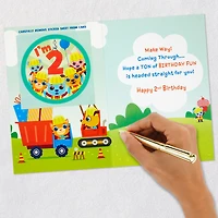 Tons of Birthday Fun 2nd Birthday Card With Sticker for only USD 4.99 | Hallmark