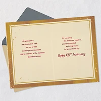 Surrounded By Loving Wishes 65th Anniversary Card for Couple for only USD 5.59 | Hallmark