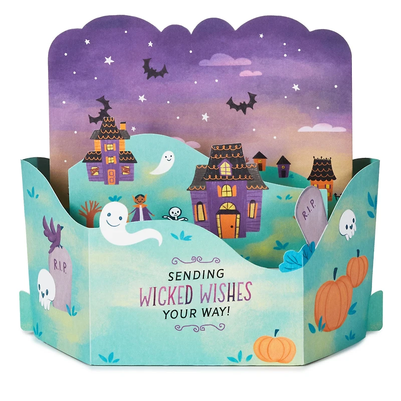 Wicked Wishes Musical 3D Pop-Up Halloween Card With Motion for only USD 11.99 | Hallmark