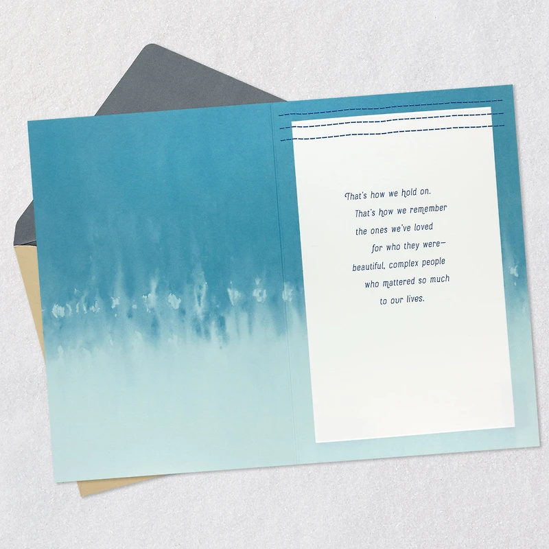 Remembering With You Sympathy Card for only USD 4.99 | Hallmark