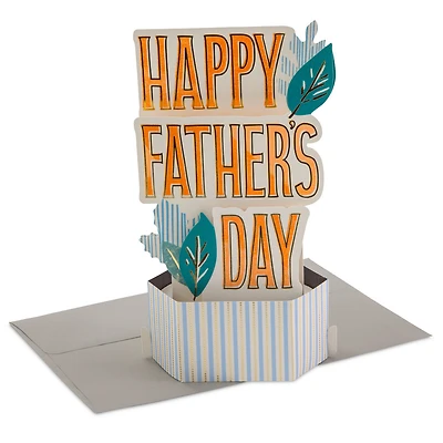 Leaves and Stripes 3D Pop-Up Father's Day Card for only USD 7.99 | Hallmark