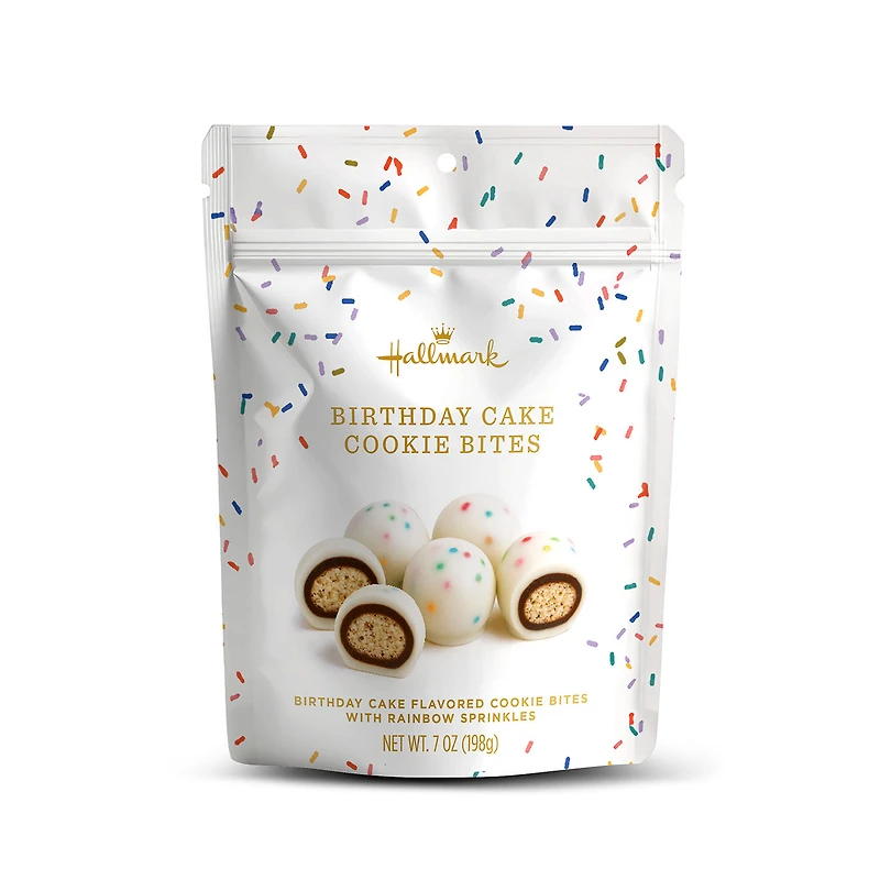 Birthday Cake Cookie Bites in Bag, 7 oz. for only USD 9.00 | Hallmark