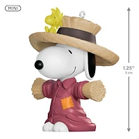 Mini The Peanuts® Gang Scarecrow Snoopy Ornament, 1.25" for only USD 11.99 | Hallmark