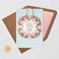 A Shell in Your Pocket Birthday Card With Detachable Wreath for only USD 9.59 | Hallmark