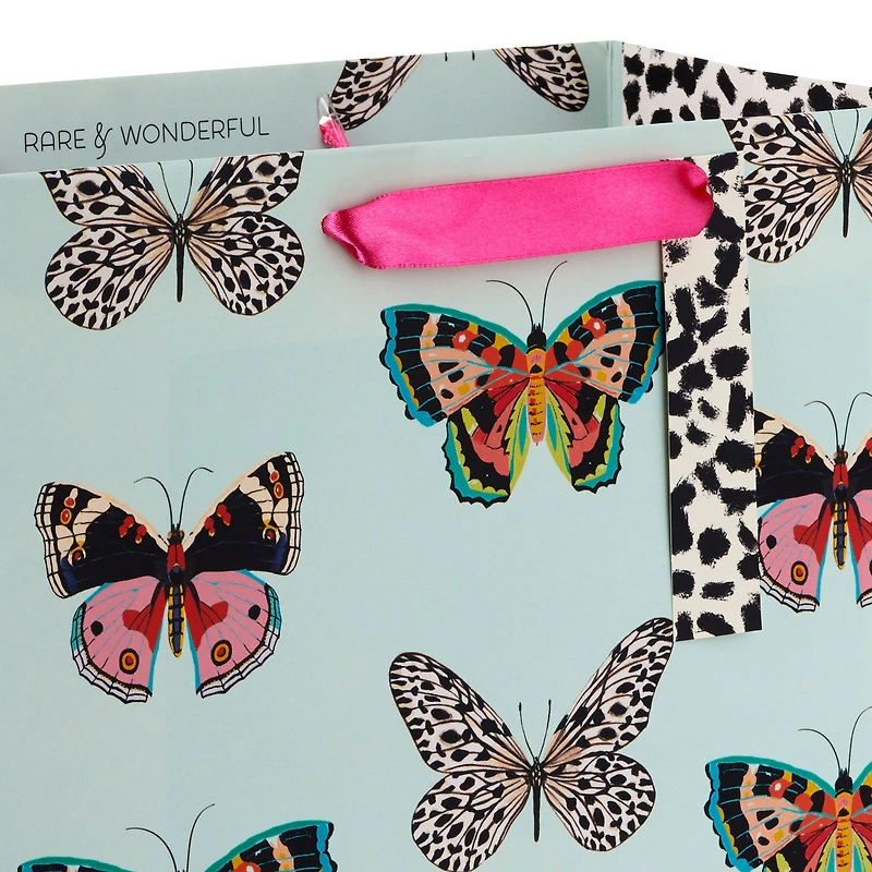 13" Butterflies on Mint Large Gift Bag for only USD 4.49 | Hallmark