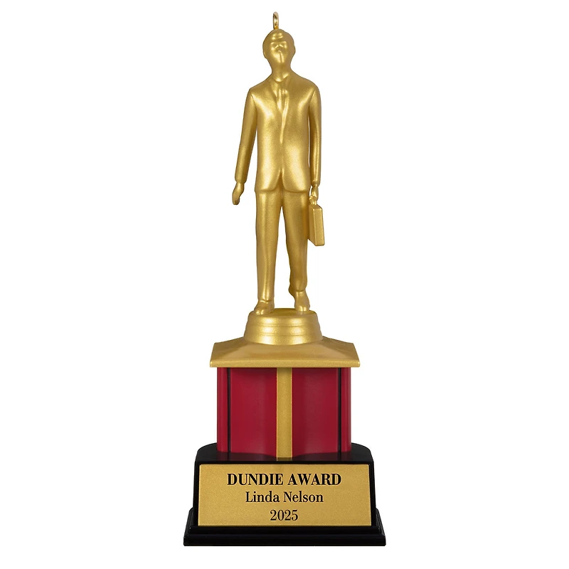 The Office Dundie Award Personalized Ornament, Custom Text for only USD 30.99 | Hallmark