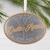 Yellowstone Dutton Ranch Belt Buckle Metal Hallmark Ornament for only USD 17.49 | Hallmark