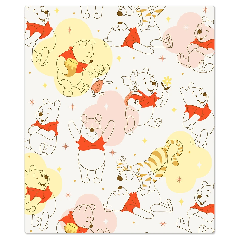 Disney Winnie the Pooh Throw Blanket, 50x60 for only USD 34.99 | Hallmark