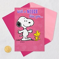 Peanuts® Snoopy Can't Hide the Pride Pop-Up Birthday Card for Niece for only USD 5.59 | Hallmark