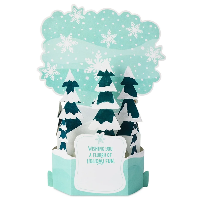Let It Snow Pop-Up Christmas Card With Sound and Light for only USD 9.99 | Hallmark