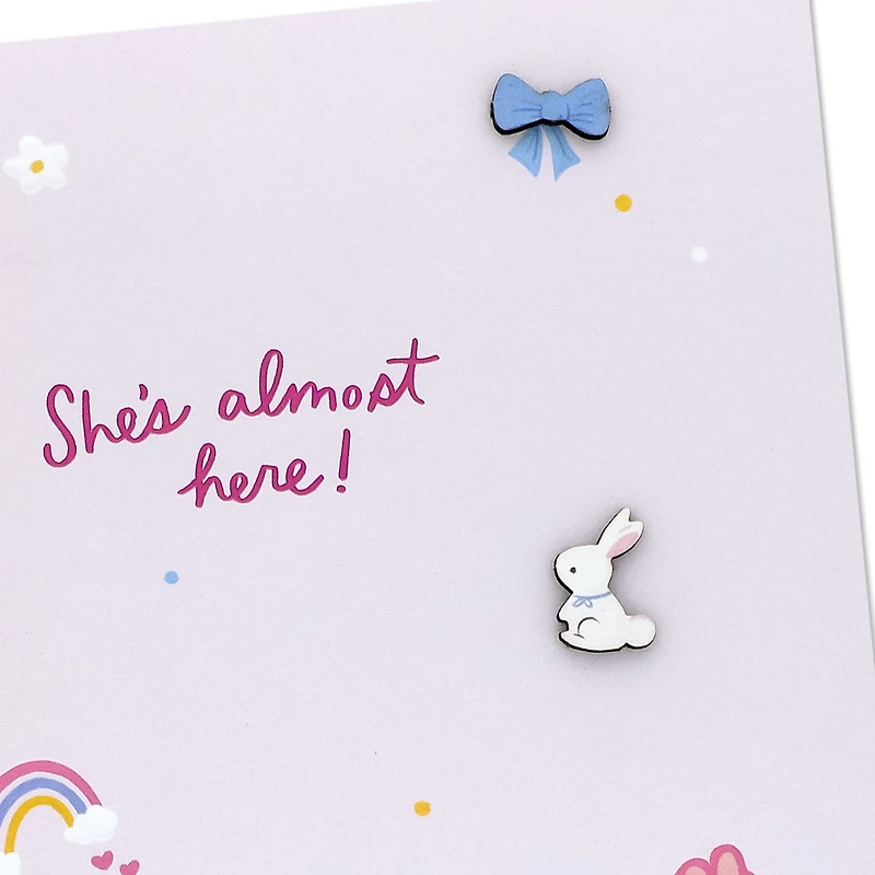 She's Almost Here Baby Shower Card for Girl for only USD 6.99 | Hallmark