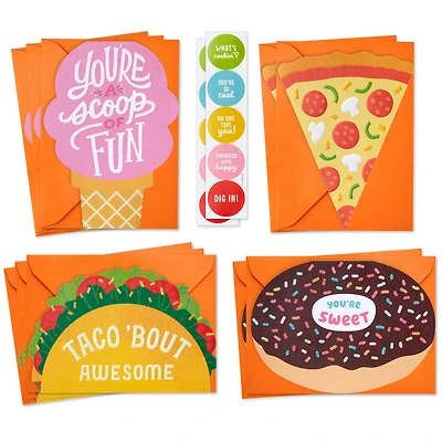 Favorite Foods Assorted Blank Notes With Stickers, Pack of 10 for only USD 13.99 | Hallmark