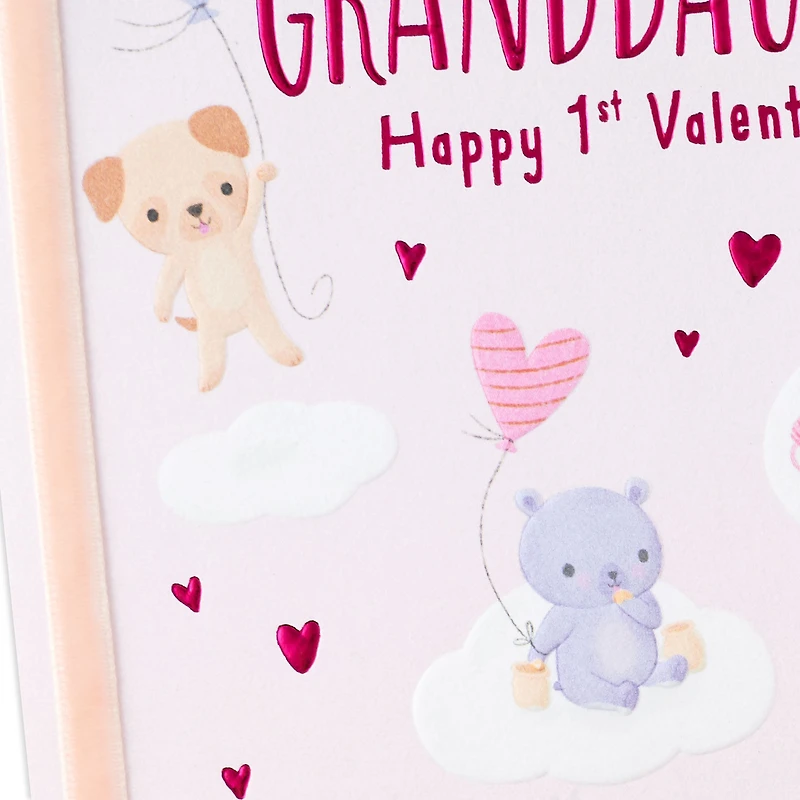 Sweet Little Girl Baby's First Valentine's Day Card for Granddaughter for only USD 4.99 | Hallmark