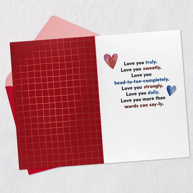 U R Loved Confetti Shaker Heart Love Card for Kids for only USD 5.99 | Hallmark