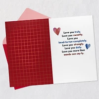 U R Loved Confetti Shaker Heart Love Card for Kids for only USD 5.99 | Hallmark