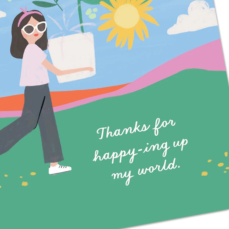 You Happy Up My World Thank You Card for only USD 2.99 | Hallmark