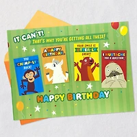 Party Animals Birthday Card for Kids With Mini Cards for only USD 5.99 | Hallmark