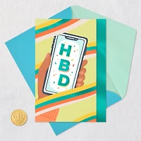 Folded Paper Text Birthday Card for only USD 3.59 | Hallmark