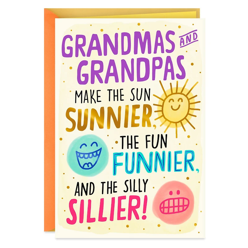 You Make Everything Way Better Grandparents Day Card From Kids for only USD 3.99 | Hallmark