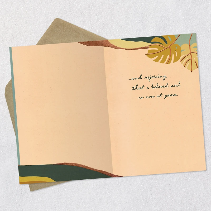 As You Grieve a Beloved Soul Sympathy Card for only USD 2.99 | Hallmark