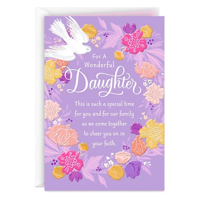 Joy, Love and Prayers Confirmation Card for Daughter for only USD 3.99 | Hallmark