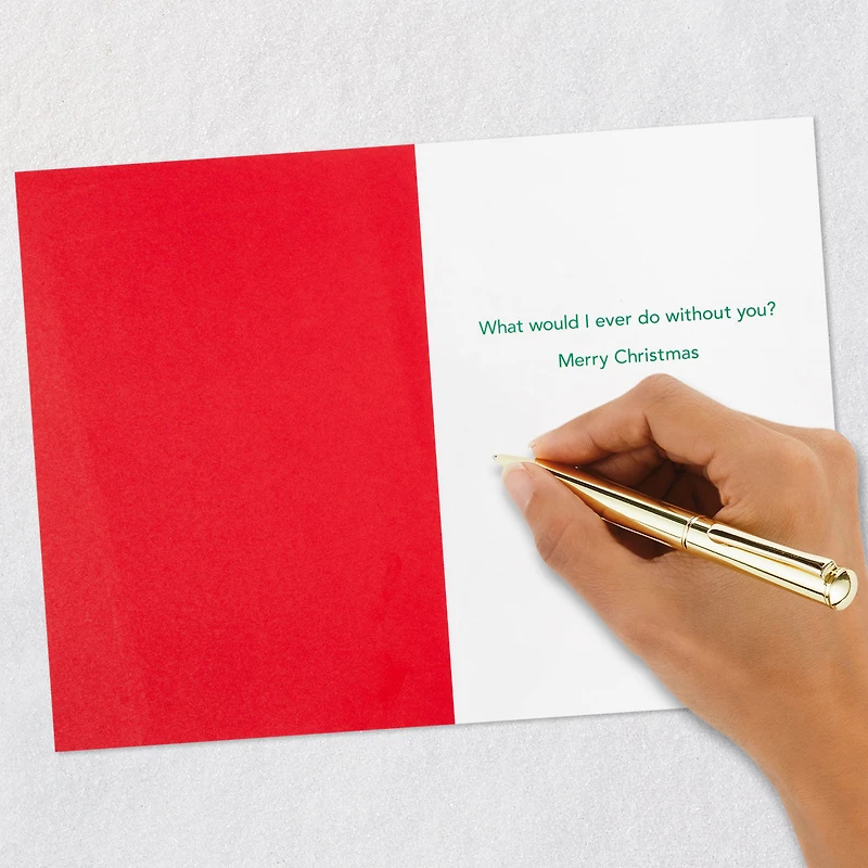 Texting Santa Funny Romantic Christmas Card for Her for only USD 3.99 | Hallmark